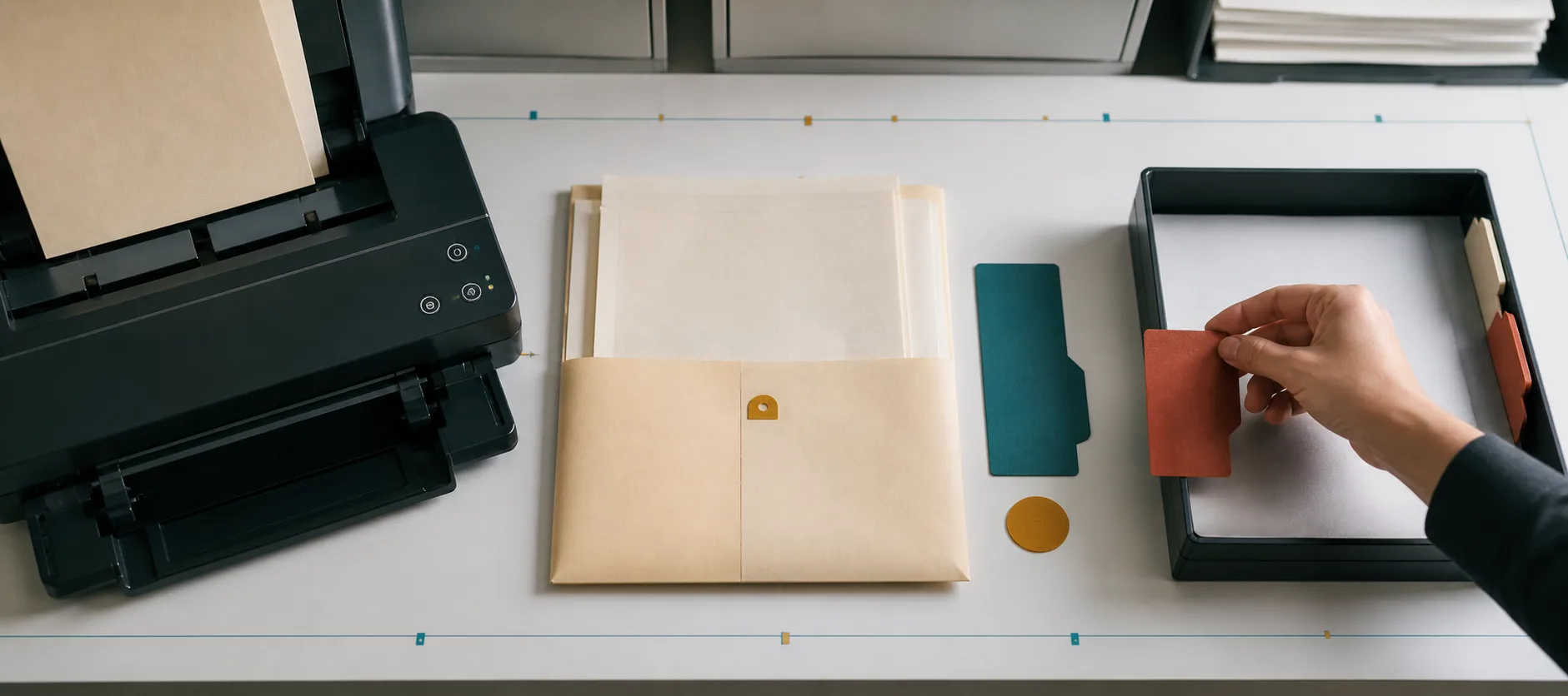 An evidence intake station registers a source packet, period marker, owner marker, and clarification item.